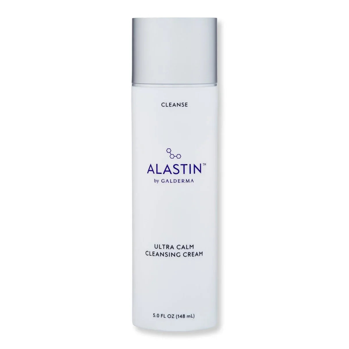 A white bottle of Alastin by Galderma Ultra Calm Cleaning Cream, 5 fl oz.