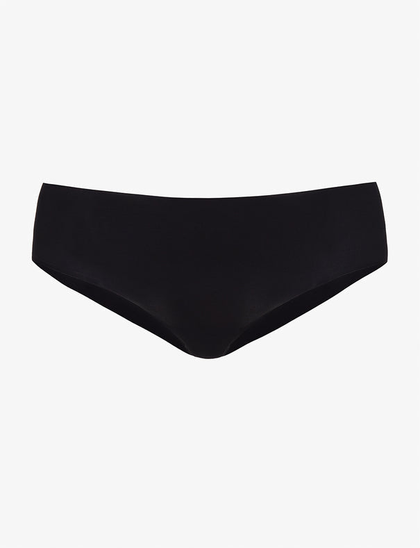 Commando Classic Bikini Brief in black on a white background.