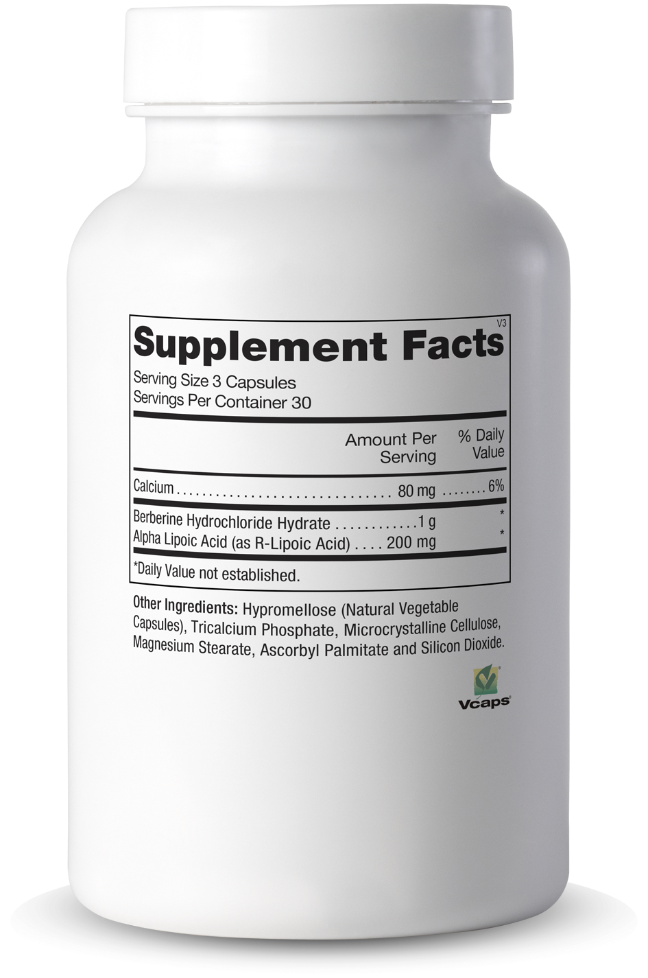 Cooper Complete Berberine Complex Supplement bottle with label showing 'Supplement Facts' on a white background