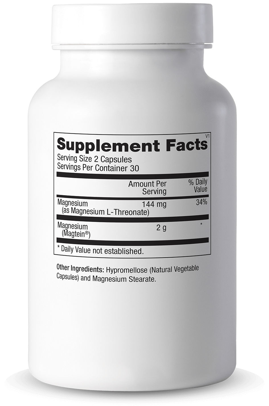 Cooper Complete Cognitive Health Magnesium L-Threonate Supplement bottle with label showing 'Supplement Facts' on a white background