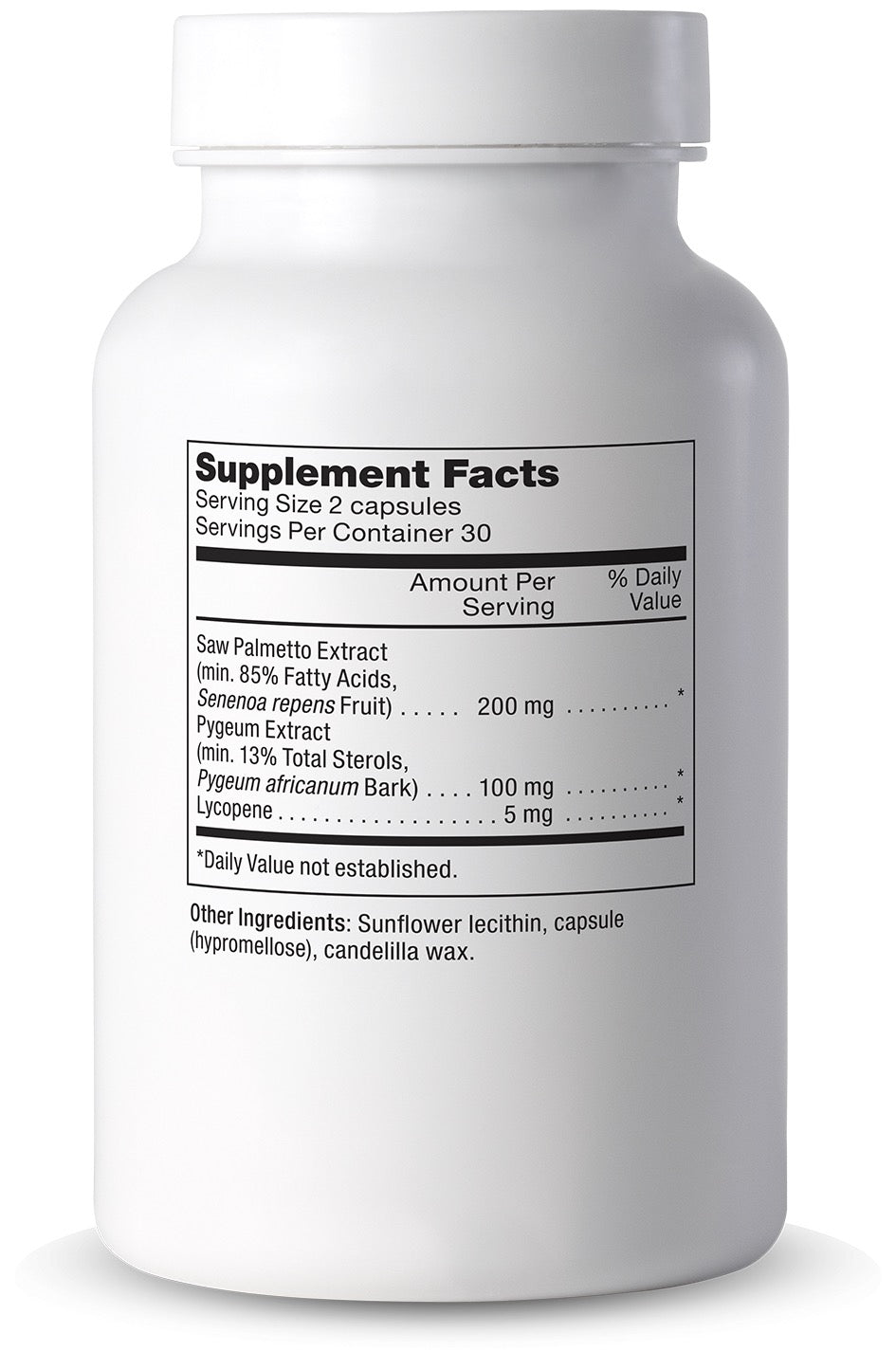 Cooper Complete Prostate Health Supplement bottle with label showing 'Supplement Facts' on a white background