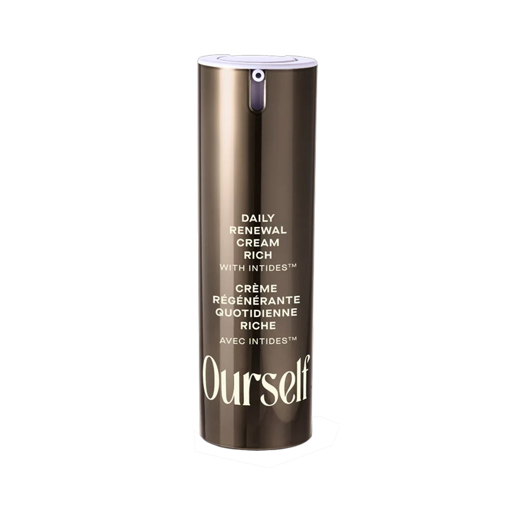 A bottle of Ourself Daily Renewal Cream with Intides™.