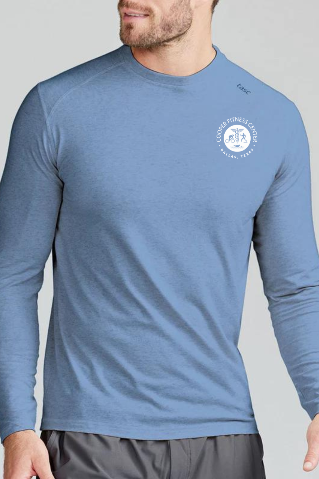 Logo Carrollton Fitness LS Tee, image 6 of 7