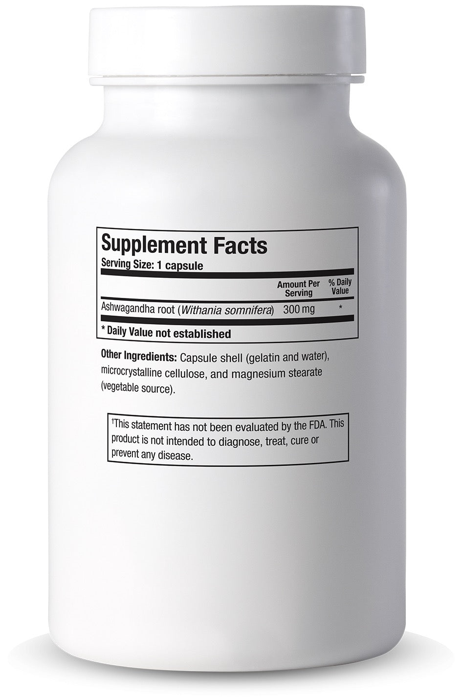 Cooper Complete Ashwagandha Supplement bottle with label showing 'Supplement Facts' on a white background