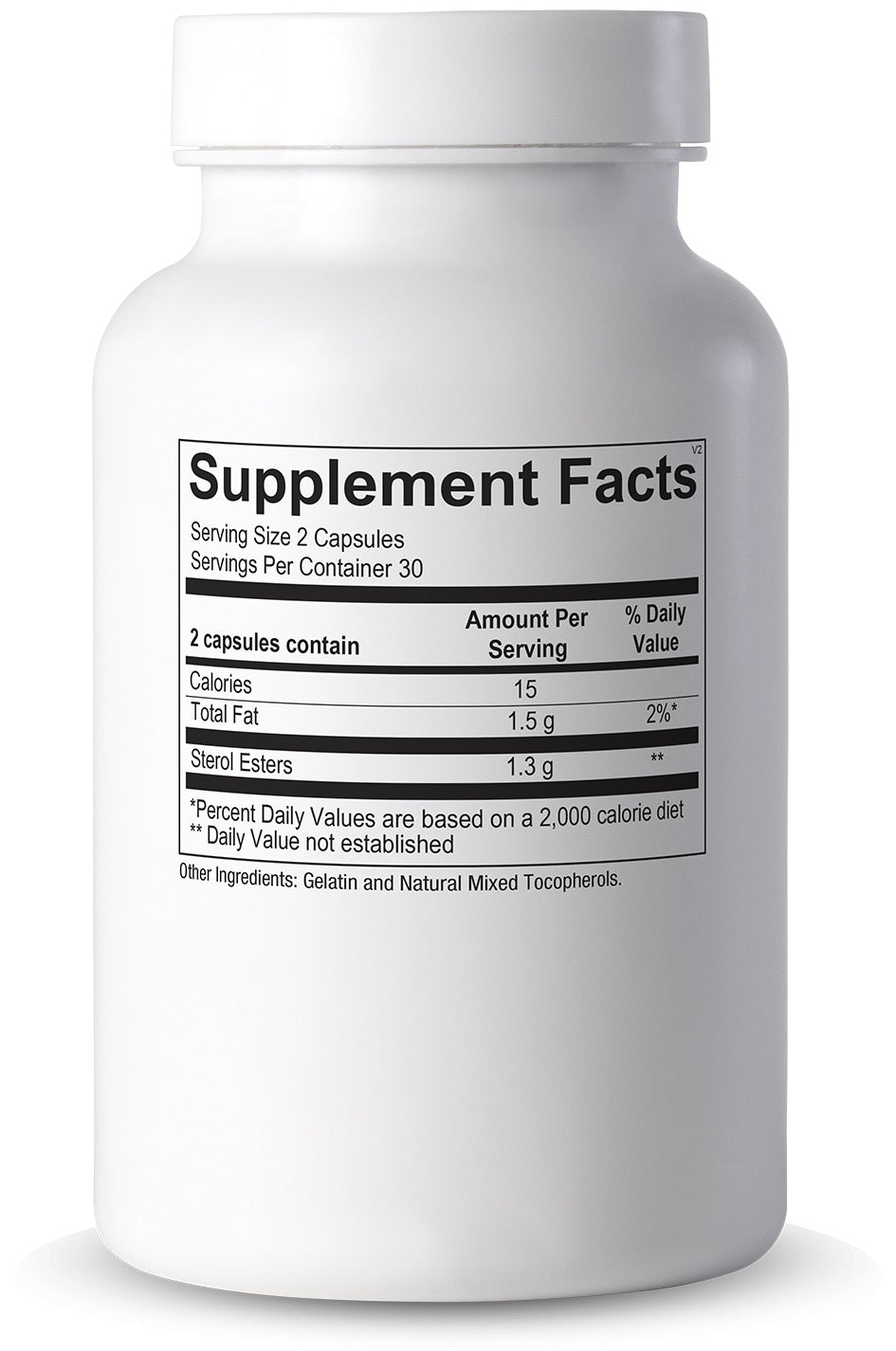 Cooper Complete Plant Sterols Supplement bottle with label showing 'Supplement Facts' on a white background