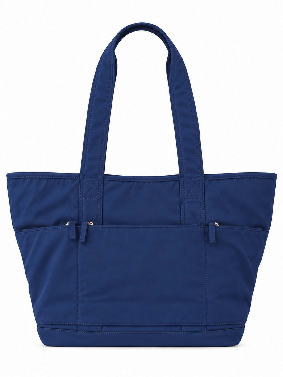 Back view of CFC Logo Hunny Medium Tote in Marine. 